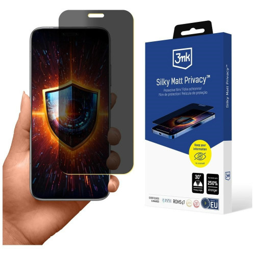 Privatsphäre-Folie 3MK Silky Matt Privacy für Honor Magic 8 Pro