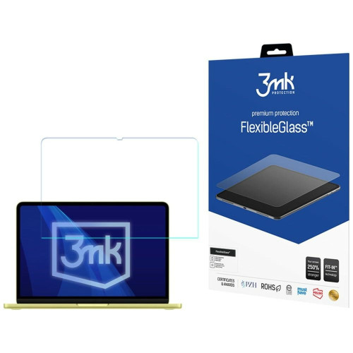 Szkło hybrydowe 3MK FlexibleGlass do     Apple MacBook Neo (A18 Pro)