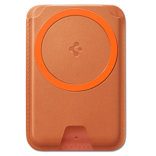 Etui Spigen Valentinus Magfit+ Magsafe Universal Magnetic Card Holder Metallic Orange