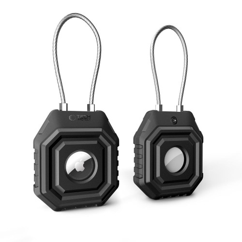 Tech-protect Kevlar Seal Apple Airtag 1 / 2 Black
