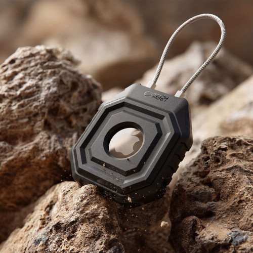 Tech-protect Kevlar Seal Apple Airtag 1 / 2 Black