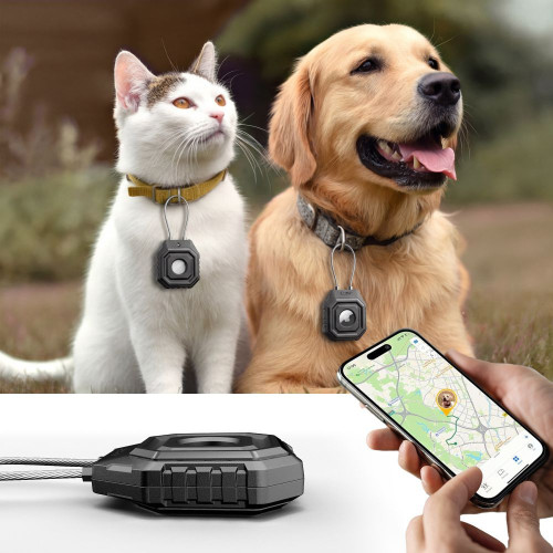 Tech-protect Kevlar Seal Apple Airtag 1 / 2 Black