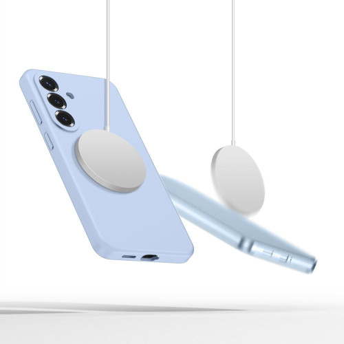 Tech-protect Silicone Magsafe Galaxy S26 Sky Blue