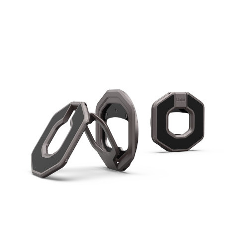 UAG Monarch Dual Magnetic Ring Stand - dual-sided magnetic stand included with protective case (gunmetal)