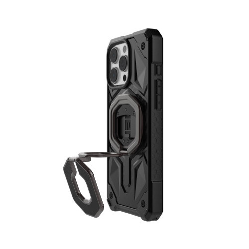 UAG Monarch Dual Magnetic Ring Stand - dual-sided magnetic stand included with protective case (gunmetal)