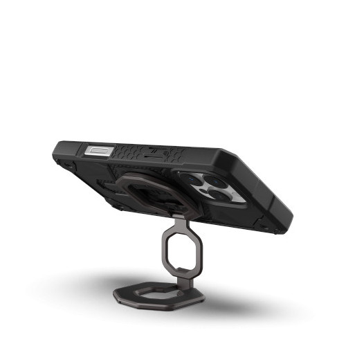 UAG Monarch Dual Magnetic Ring Stand - dual-sided magnetic stand included with protective case (gunmetal)