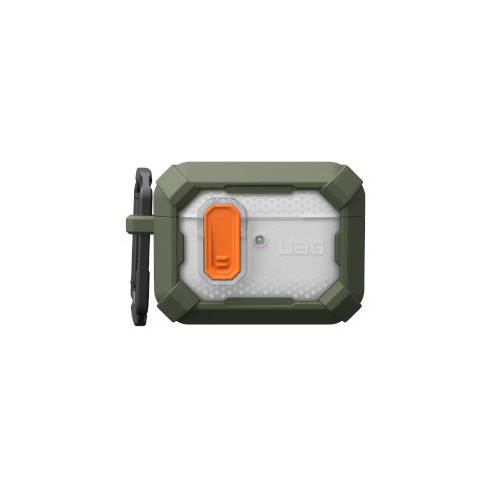 UAG Plasma - védőtok Airpods Pro 3G-hez (olajzöld)