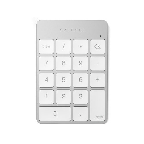 Satechi Slim Wireless Keypad - aluminum Bluetooth numeric keypad (silver)