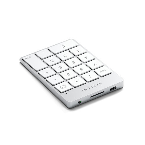 Satechi Slim Wireless Keypad - aluminum Bluetooth numeric keypad (silver)