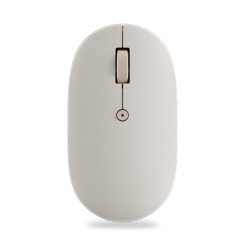 Satechi OntheGo Mouse - kabellose Maus für zwei Geräte (sand)