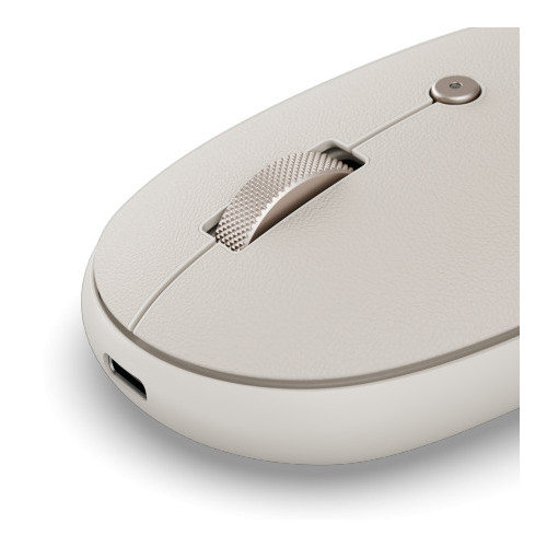 Satechi OntheGo Mouse - kabellose Maus für zwei Geräte (sand)