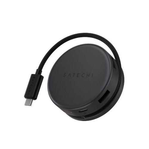 Satechi OntheGo 7-in-1 Multiport Adapter - mobile device adapter (USB-C PD, 2x USB-A, HDMI 4K, Ethernet, card reader)