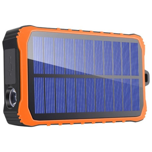 Powerbank solarny 4smarts Prepper        12000mAh szary