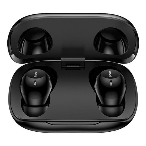 AWEI headphones Bluetooth 5.4 T20 ENC TWS + docking station black