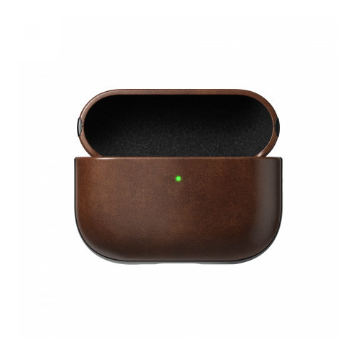 NOMAD Modern Leather Case - skórzane etui do Apple AirPods Pro 3, skóra Horween (rustic brown)
