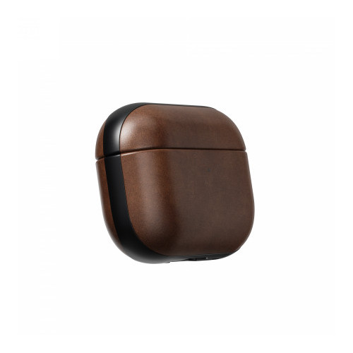 NOMAD Modern Leather Case - skórzane etui do Apple AirPods Pro 3, skóra Horween (rustic brown)