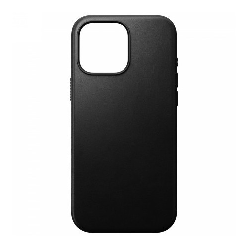 NOMAD Modern Leather Case - husă din piele pentru iPhone 16 Pro Max (negru) [go]