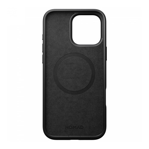 NOMAD Modern Leather Case - husă din piele pentru iPhone 16 Pro Max (negru) [go]