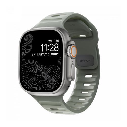 NOMAD Sport Band - pasek do Apple Watch 46mm/49mm z FKM (coastal rock) [go]