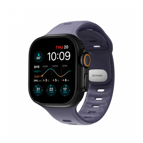 NOMAD Tempo Band - pasek do Apple Watch 49mm z FKM (dusk)