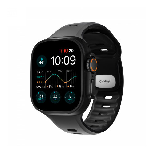 NOMAD Tempo Band - pasek do Apple Watch 49mm z FKM (black)