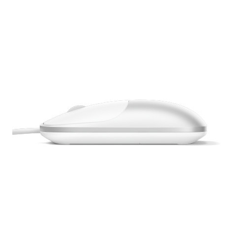 Satechi Slim LX Wired Mouse - USB-A/USB-C optical mouse (silver)
