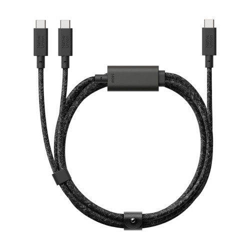 Native Union Belt Cable 2in1 - Kabel USB-C - 2x USB-C , 2 m 140W (cosmos)