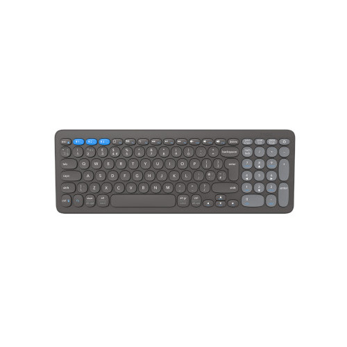 ZAGG Pro Keyboard 15 - Bluetooth keyboard for three devices, wirelessly charged (charcoal)