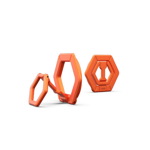 UAG Magnetic Ring Stand - magnetic stand included with protective case (burnt orange)