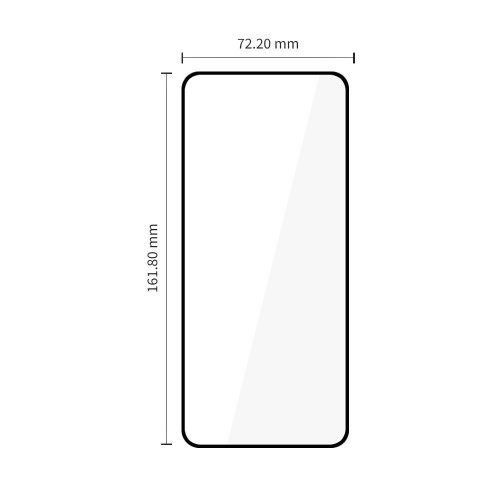 Tempered Glass Tech-Protect Glass Fit+ 2-pack for Motorola Moto G57 / G57 Power / G67 Power Black