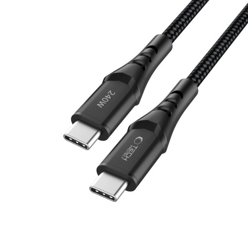 Tech-protect Ub11t Ultraboost Type-c Cable Pd 240w / Qc3.0 100cm Black