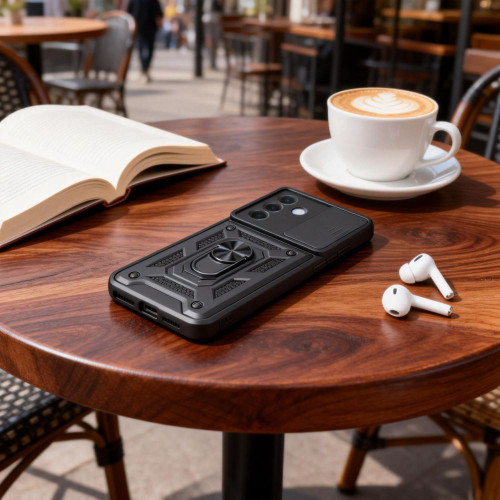 Tech-protect Camshield Pro Galaxy A27 5g Fekete