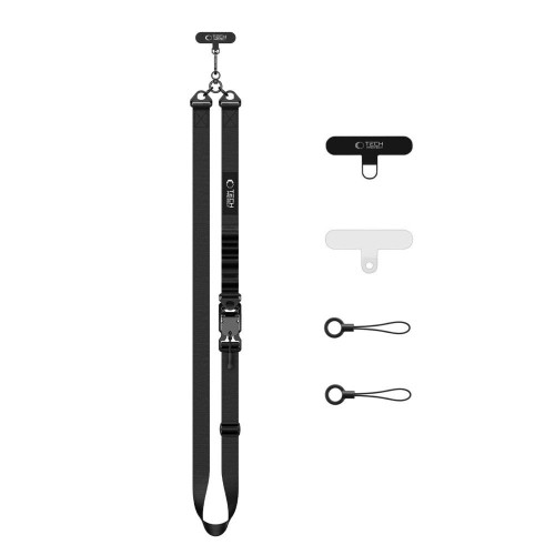 Tech-protect C9s Rope Crossbody Black