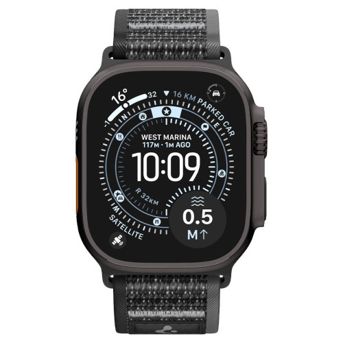 Etui Spigen Athlex Air 2 Apple Watch 8 / 9 / 10 / 11 / Se / Ultra (44 / 45 / 46 / 49 Mm) Active Black / Grey