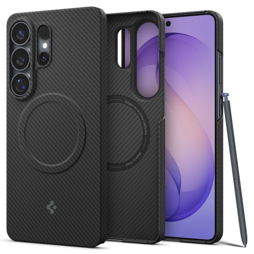 Etui Spigen Airskin Aramid Mag Magsafe Galaxy S26 Ultra Black