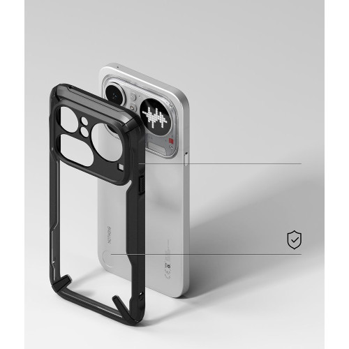 Etui Ringke Fusion-X do Nothing Phone (4a) Pro Black