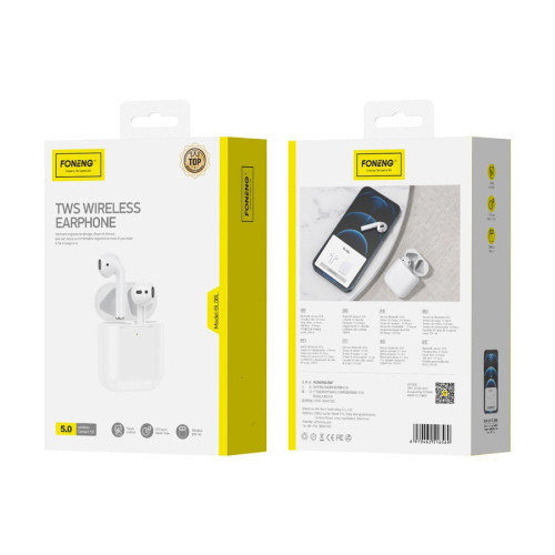 FONENG wireless headphones BL08L White