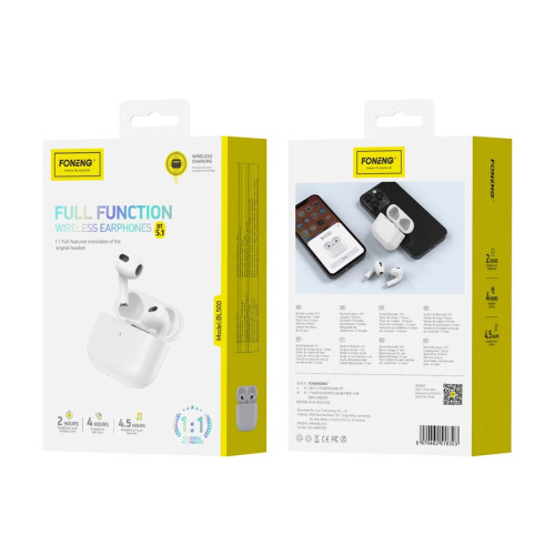 FONENG wireless headphones BL500 White