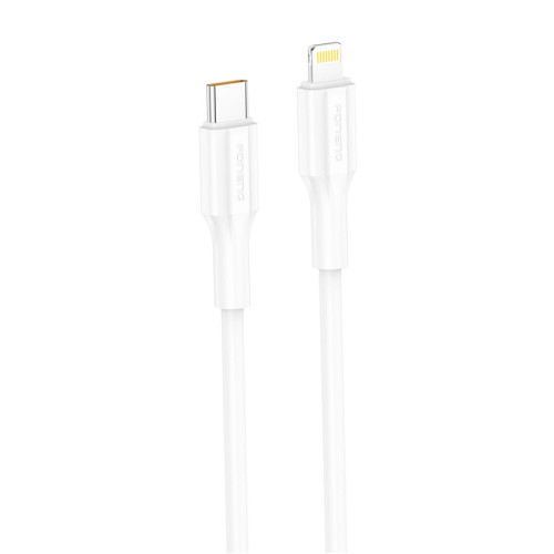 FONENG Kabel XS01 USB-C - Lightning PD 27W 1M Weiß