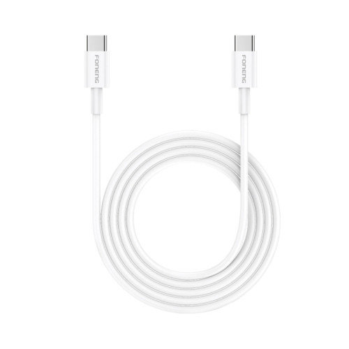 FONENG kabel X55 USB-C - USB-C PD 60W 2M Biały