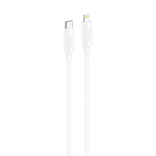 FONENG XS07 USB-C - Lightning PD 27W 1.2M Weiß