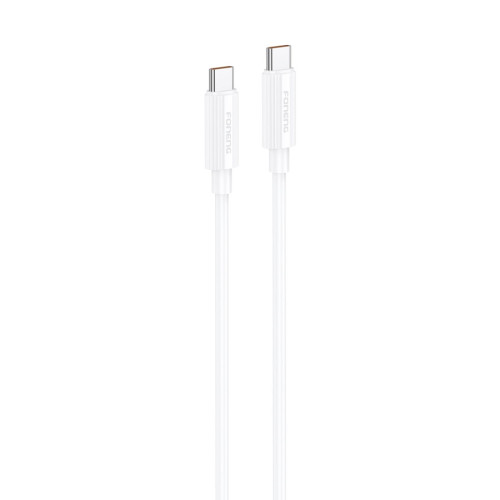 FONENG kabel XS07 USB-C - USB-C PD 60W 1.2M Biały