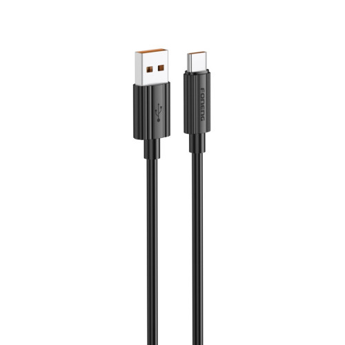 FONENG cable XS07 USB-C 3A 1M Black