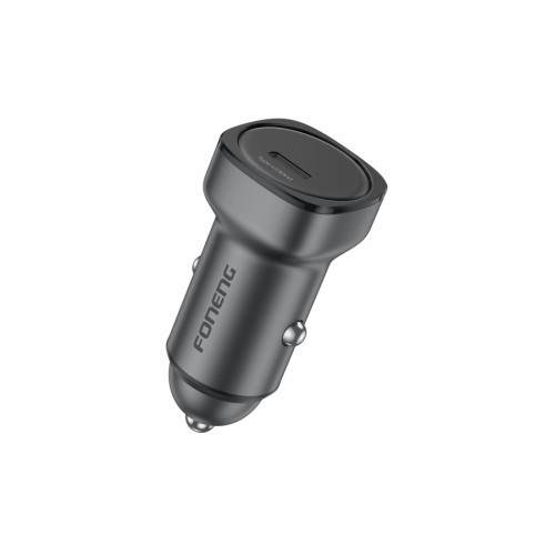 FONENG ładowarka samochodowa C22 PD 30W 1xUSB-C Czarny