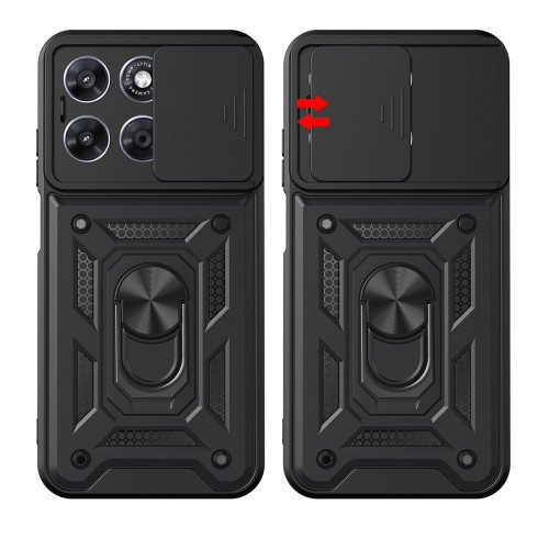 Etui Tech-Protect CamShield Pro do Motorola Moto G57 Power / G67 Power Black