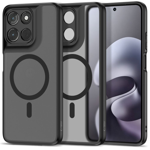 Tech-Protect Magmat MagSafe Case for Motorola Moto G57 Power / G67 Power Matte Black