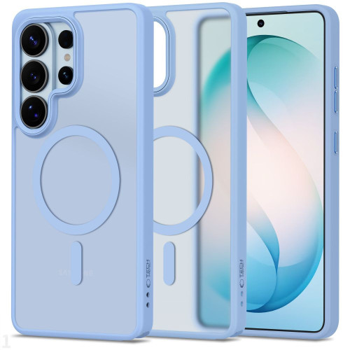 Tech-Protect Magmat MagSafe Case for Samsung Galaxy S26 Ultra Matte Sky Blue