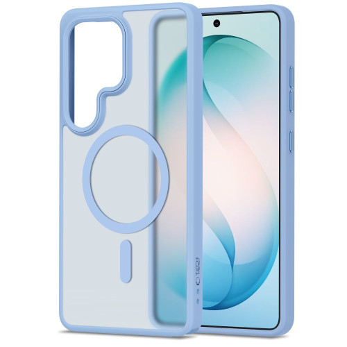 Tech-Protect Magmat MagSafe Case for Samsung Galaxy S26 Ultra Matte Sky Blue