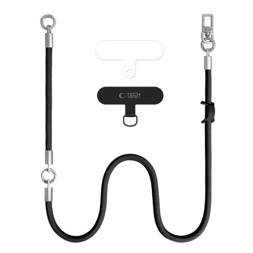 Set of two Tech-Protect C10s Rope Crossbody & Wrist Black/titanium