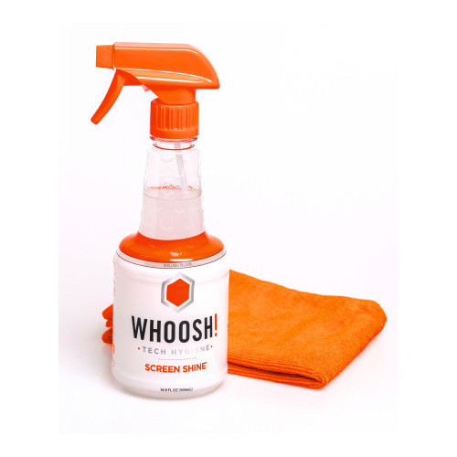 Spray do czyszczenia ekranów Whoosh Screen Shine Pro 500ml Box do wielokrotnego uzupełniania